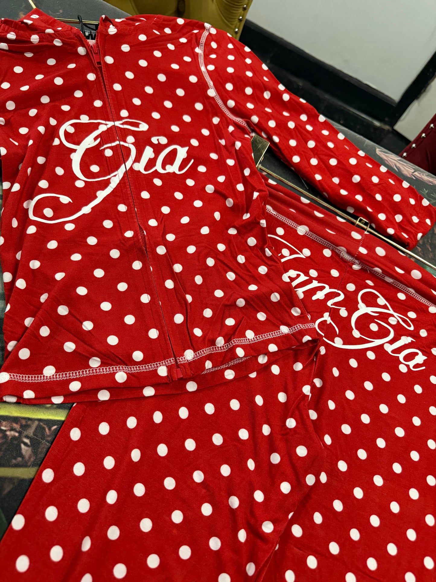 Red Polka Dot Gia