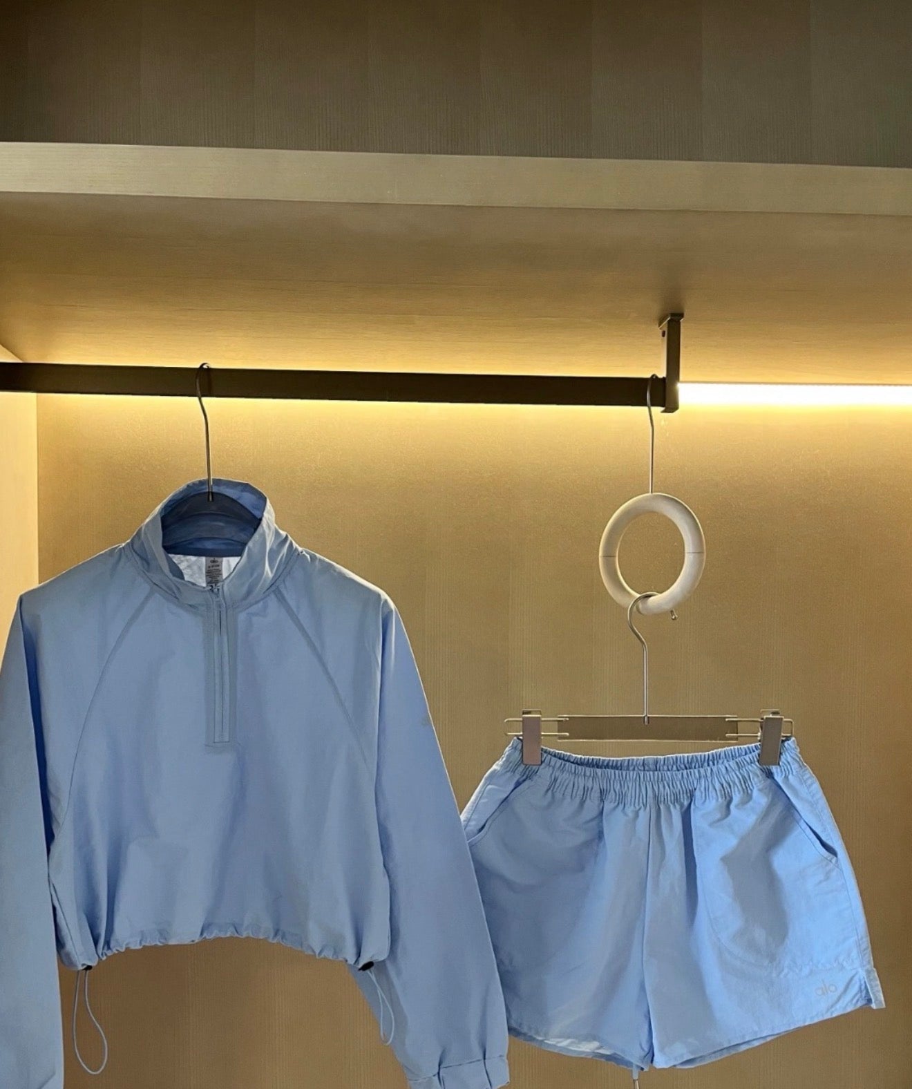 Cropped pullover 2pc set