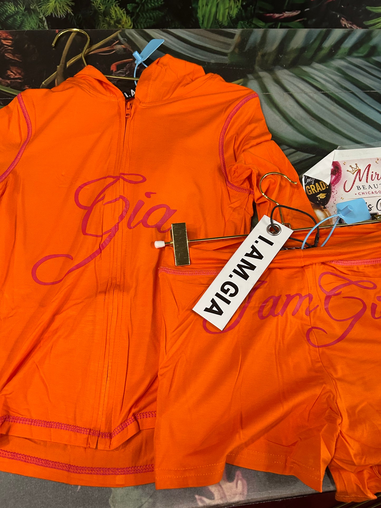 Orang I am Gia short set