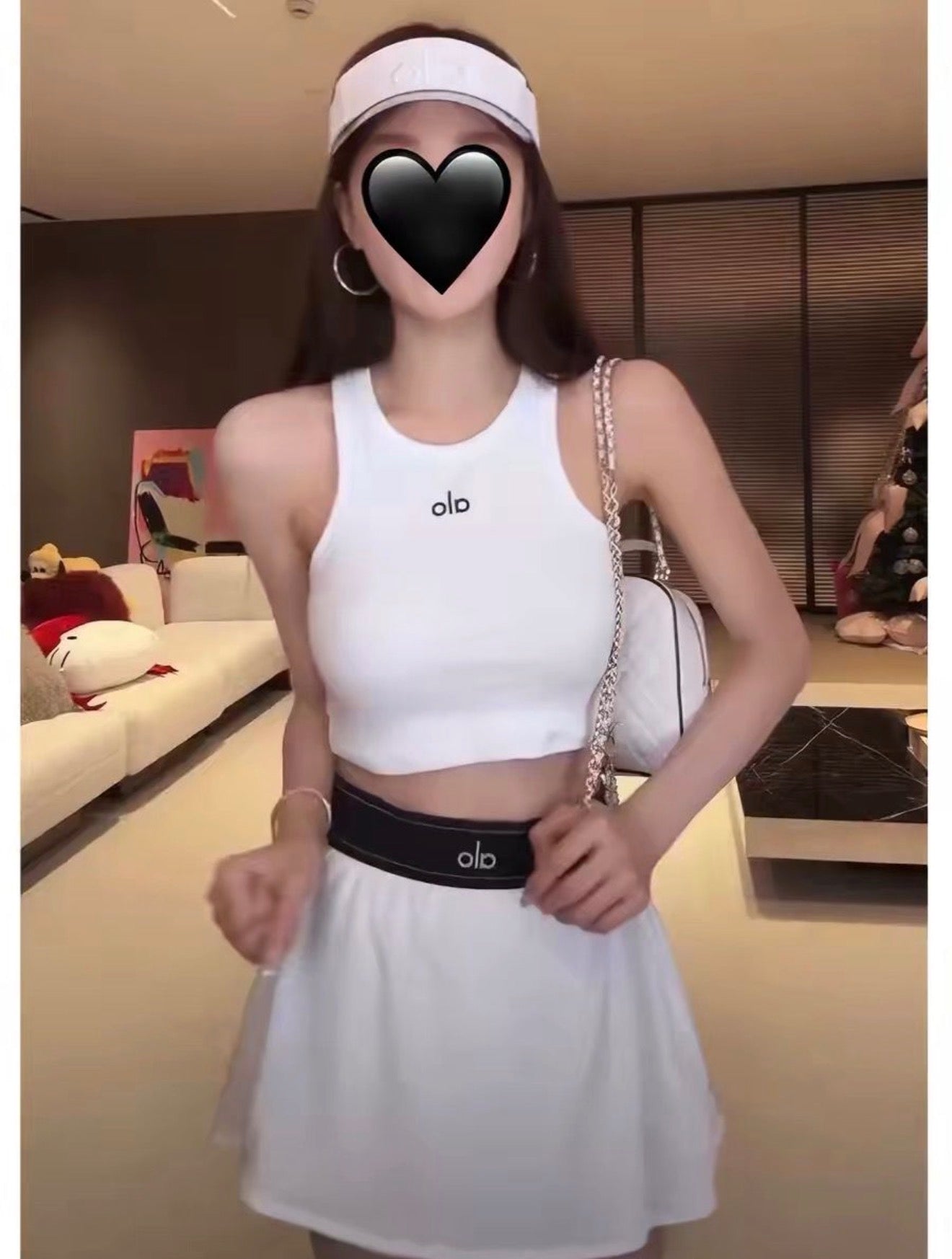Tennis skirt/ Tank top set