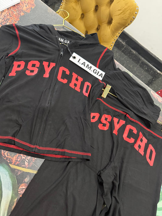 Black & Red Gia psycho