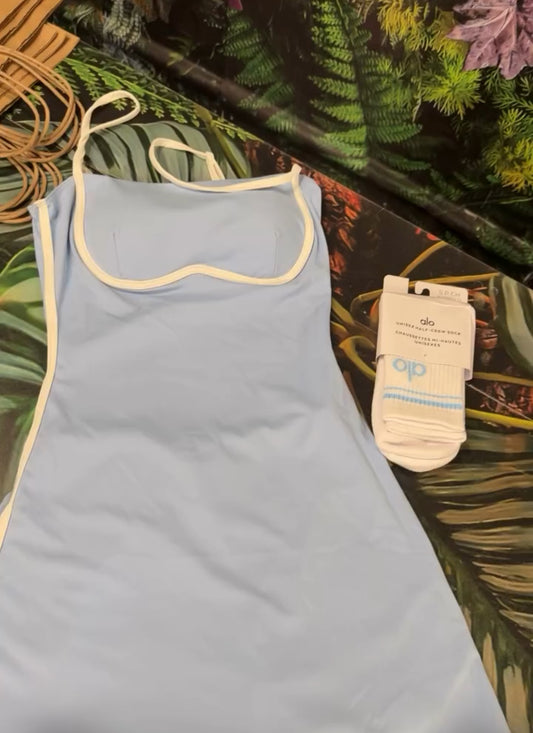 Light blue Alo dress