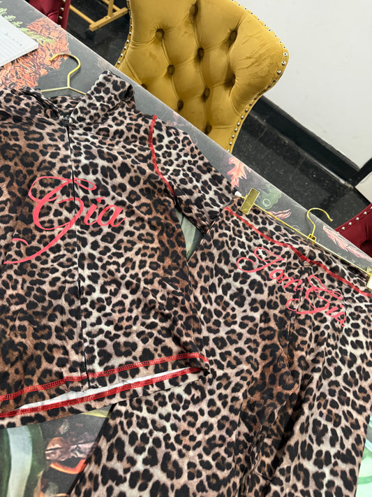 Red Gia Cheetah Print